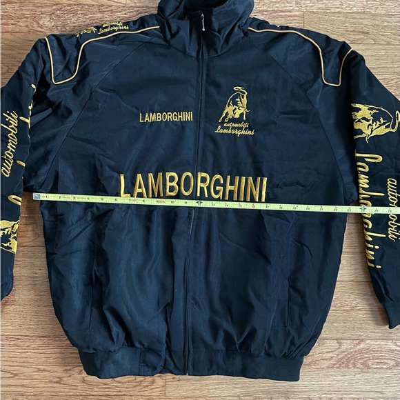 Formula 1 Lamborghini Racing Jacket Men’s F1 Embroidered Retro Y2k Unisex - Picture 6 of 8